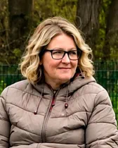 Janet auf dem Übungsplatz